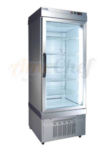 One glass door commercial refrigerator tekna 4100 nfp - led light for sale