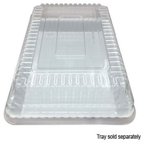 9293-L Clear 9&#034; x 13&#034; Serving Tray PET Dome Lid-48 pcs