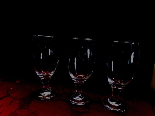 LIBBEY&#039;S GOBLETS (3)