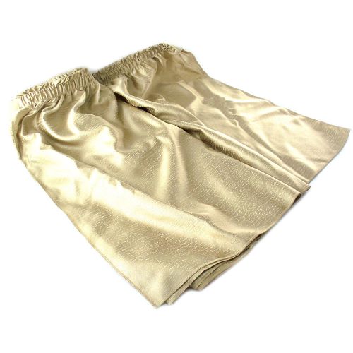 Snap drape international 13-ft table skirt shirred velcro pinnacle antique 54126 for sale