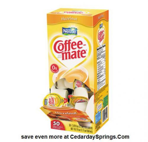 Nestle® Coffee-mate® Hazelnut Liquid Creamer Singles 50ct (3 Pack)