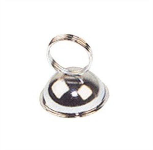 NEW Ring-Type Stainless Steel Menu/Card Holder - 2-1/2&#034; X 2-1/3&#034; (1 Dozen/Unit)
