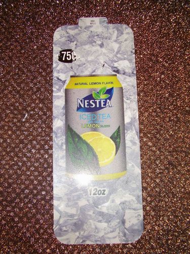 Chameleon Vending Drink Label, Nestea
