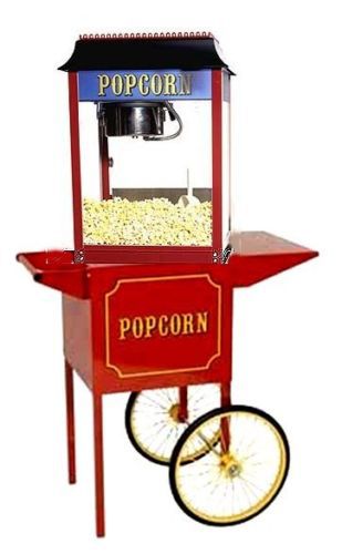 Paragon 1911 Antique 4 Ounce Popcorn Popper Machine and Cart Combo - USA Made