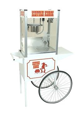 Commercial Popcorn Machine Popper Maker &amp; Cart Kettle Korn 6oz Paragon