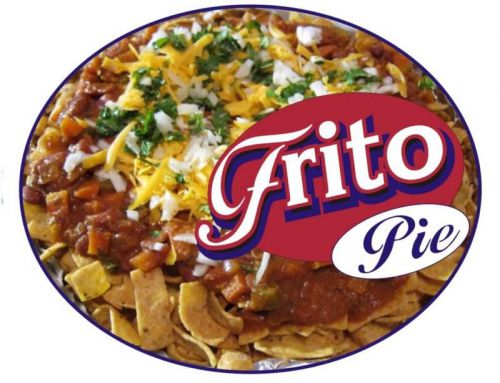 Frito Pie Concession Decal 12&#034; Food Vendor Truck Sign