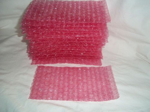 100 reuseable bubble wrap anti static bags 6&#034; by 3&#034;