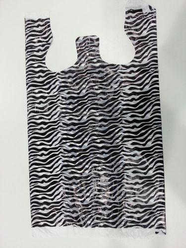 Zebra Print T-Shirt Bag 500pcs