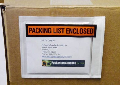 Packing List Enclosed Envelope Self-Adhesive 4.5 inch x 6 inch 7000 Pieces