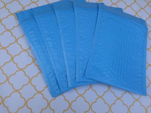 20 6x9 Pastel Blue Padded Bubble Mailers - Colored Self Adhesive Bubble Mailers