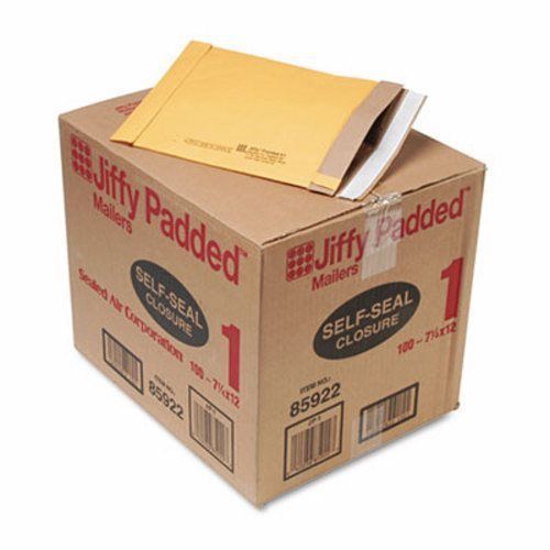 Sealed Air Jiffy Padded Self-Seal Mailer, #1, Brown, 100 per Carton (SEL85922)
