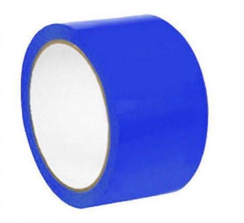 Aisle Marking PVC Safety Tape Blue Color 2 x 36 yds ( 24 Roll ) -Overstock Item