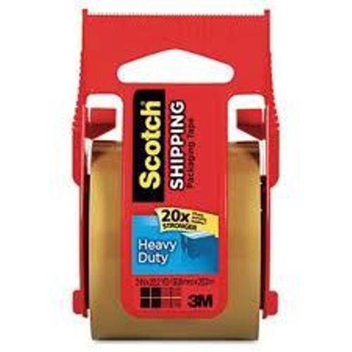 Scotch Packaging Tape in Sure Start Dispenser, Tan, 2 in x 800 in (3 Pack)