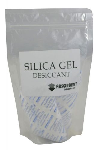 100 gram X 2 PK Silica Gel Desiccant Moisture Absorber FDA Compliant Food Grade