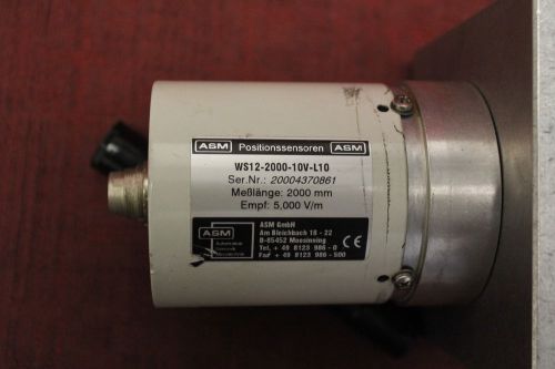 Asm wegesensor ws12-2000-10v-l10 position sensor used for sale