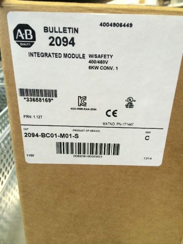 New Allen Bradley integrated axis module 2094-BC01-M01-S series C