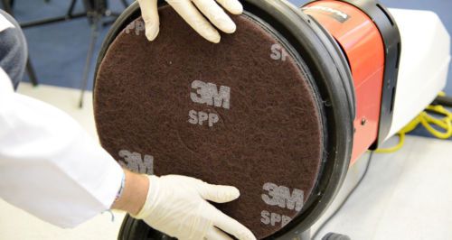 3m surface preparation pad 17&#034; 10 per box spp17 brand new for sale
