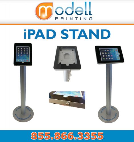 Freestanding Display iPad Holder Floor Stand Portable Exhibit Display