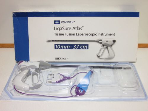 Covidien ligasure atlas - tissue fusion instrument - 10mm x 37cm - ls1037 for sale