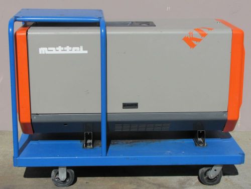 Mattei em105 10hp rotary screw air compressor only 24101 hours for sale