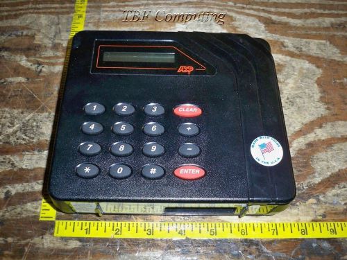 Adp 154 8601003-011 time clock terminal powers on for sale