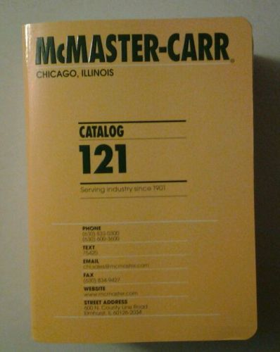 McMaster-Carr Catalog #121 mib