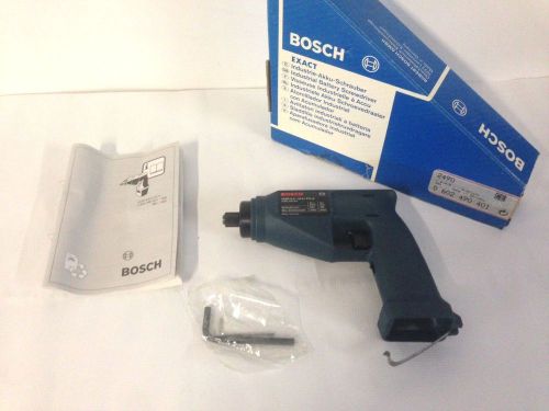 Bosch 2490 Exact IASR Industrial Drill/Driver 0602490401, 9.6-12V/P6-8, 630-780