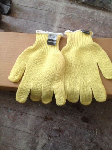 12 New Pair 100% Dupont Kevlar Memphis Gloves Cut Resistant LARGE