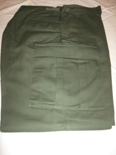 PROPPER Mens OLIVE  BDU PANTS E-Large  New Without Tags