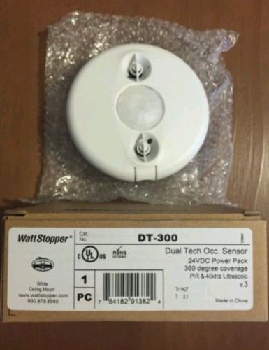 WattStopper DT300 Motion Sensor, 360 Degree Dual Tech Ceiling Occupancy Sensor