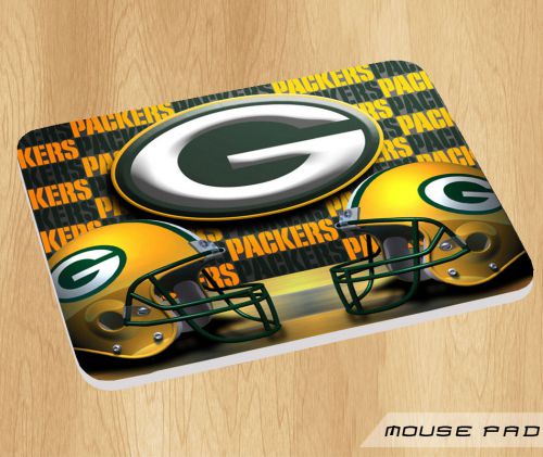 Green Bay Packers Football Team Logo Mouse Pad Mat Mousepad Hot Gift Game