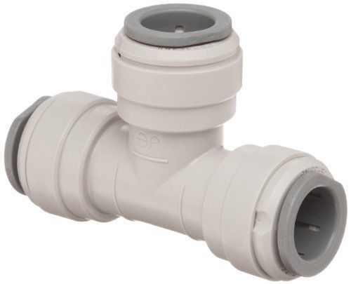John Guest Acetal Copolymer Tube Fitting  Union Tee  1/4&#034; Tube OD (Pack of 10)