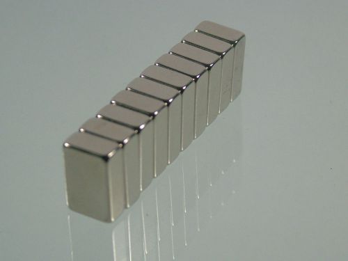10 pcs N52 block 15*10*5mm neodymium super strong magnets 3/5&#039;*2/5&#034;*1/5&#034;