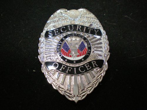 SECURITY OFFICER Liberty &amp; Justic BADGE