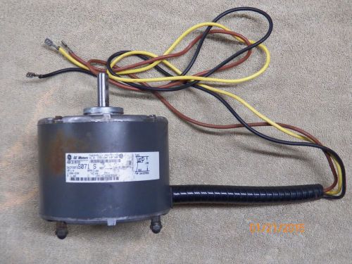 Ge 5kcp39fg so71s carrier hc39ge236a condenser fan motor 1/4hp 208-230v 1100rpm for sale