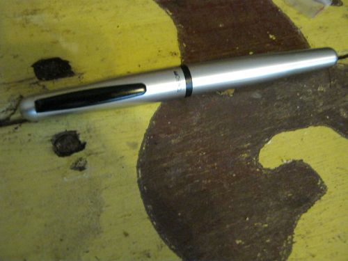 Tombow Object Fountain pen SILVER ~ NEW medium nib