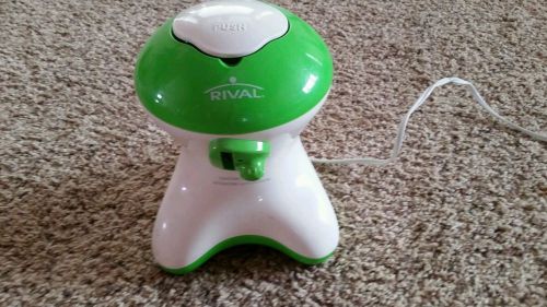 Rival shaved ice machine
