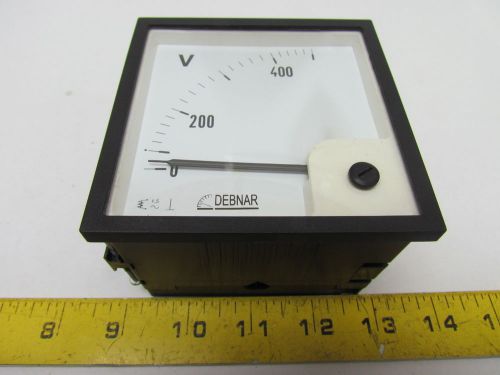 Debnar 96x96 500V D DE 96x96mm Analog Volt Meter Gauge Panel Mount 0-500VAC