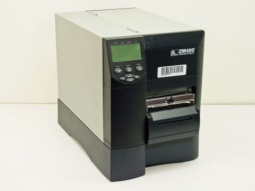 Zebra Thermal Barcode Printer USB Ethernet ZM400-3001-1000D