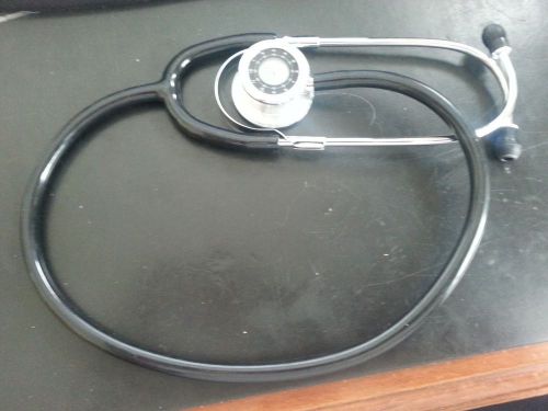 Nurse Mates TimeScope Stethoscope Adult Slider Pack Black