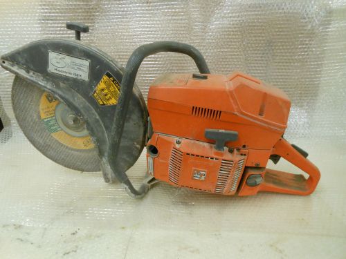 USED OEM Husqvarna 268K 14&#034; Cut Off Concrete Saw  For Parts Misc Parts Saw Only