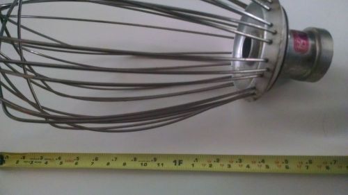 NSF Extra Heavy Duty 60 Qt Quart Mixer Wire Whip Whisk for Hobart
