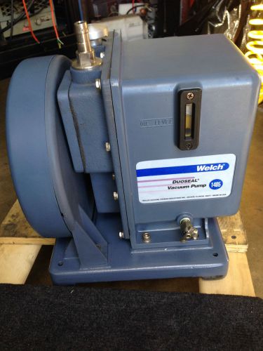 Welch 1405b-01 duoseal 3/4 in 115/230v-ac 1/2hp vacuum pump for sale