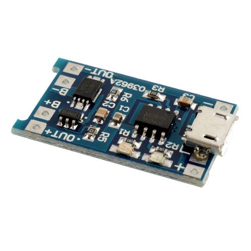1pc Micro USB 1A 18650 Lithium Battery Charging Board Charger Module and