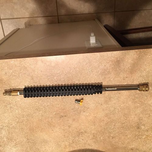 Lance 18&#034; Preasure Washer Wand And Tip