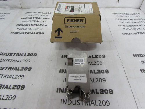 FISHER REVERSE SINGLE ACTING RELAY 38B5786X092 NEW IN BOX