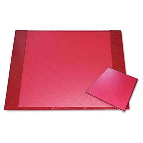 New aurora 10207s eco-friendly croc embossed desk pads and mouse pads, 24 1/2 x for sale