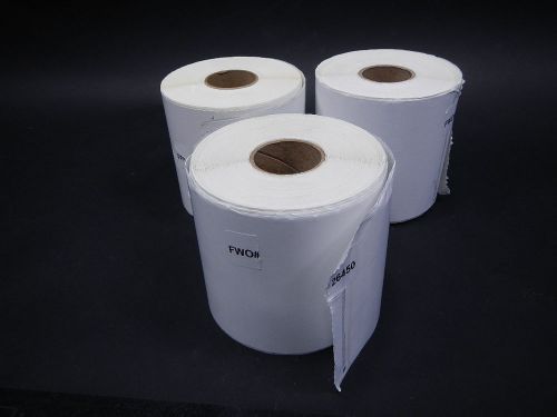 3 rolls 250 4x6 direct thermal label - 4&#034; x 8.25&#034; roll ups for sale