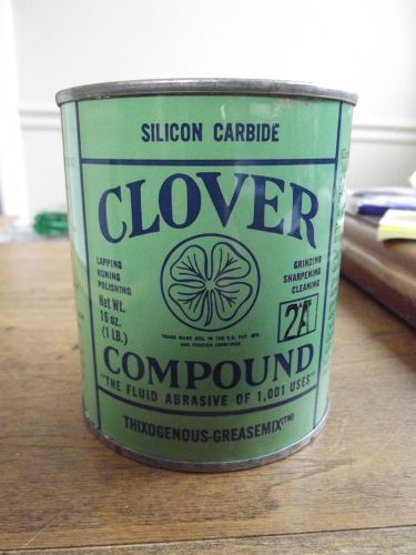 Clover Compound Silicon Carbide compound 220 grit  16 oz. can