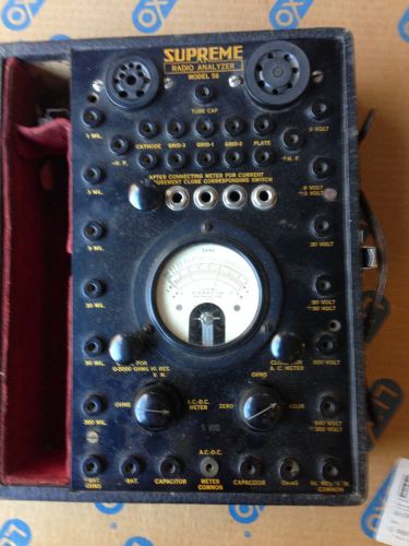 Vintage supreme radio analyzer model 56 for sale